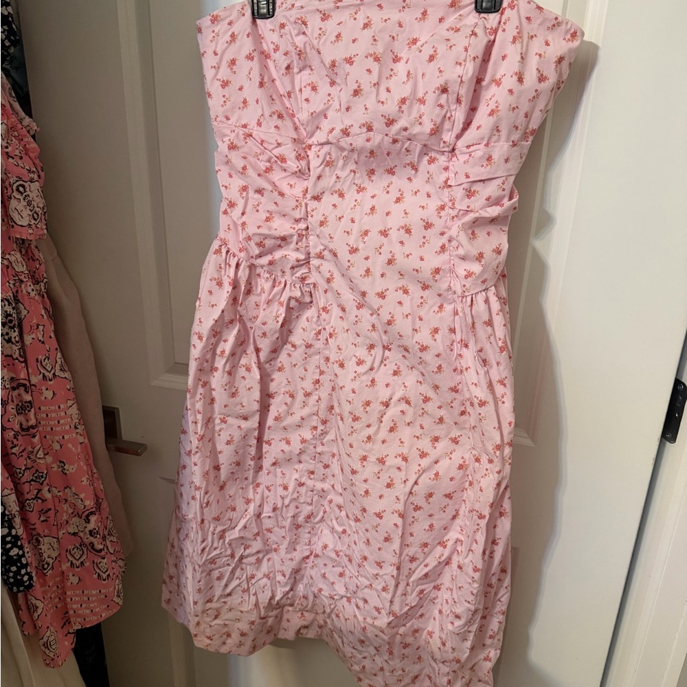 Wild Fable Pink Floral Smocked Dress XXL